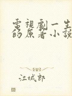 电视剧一生一世的原著小说