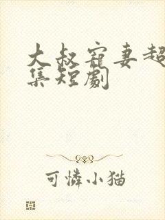 大叔宠妻超甜全集短剧