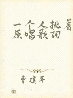 一个人挑着孤单原唱歌词