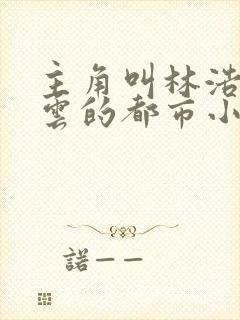 主角叫林浩苏沐云的都市小说