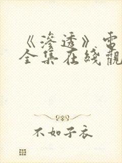 《渗透》电视剧全集在线观看免费