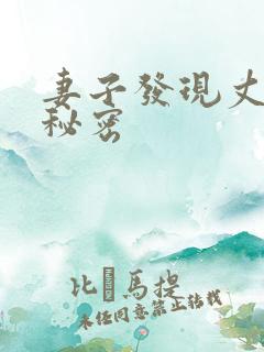 妻子发现丈夫的秘密