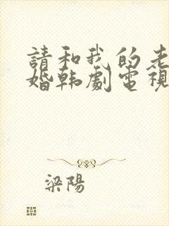 请和我的老公结婚韩剧电视剧