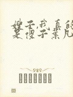 嫂子,我真的不是傻子叶凡