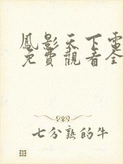 凤影天下电视剧免费观看全集高清