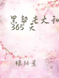 黑帮老大和我的 365 天