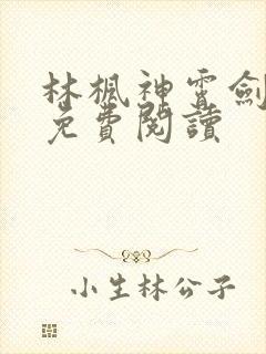 林枫神霄剑小说免费阅读