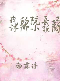 我的院长妈妈林沐卿小说阅读