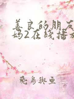 善良的朋友的妈妈2在线播放