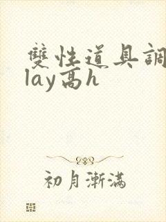 双性道具调教play高h