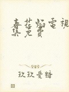 春花焰电视剧全集免费