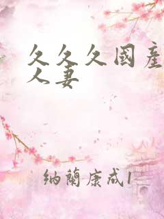 久久久国产精品人妻