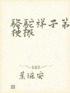 骆驼祥子第一章梗概