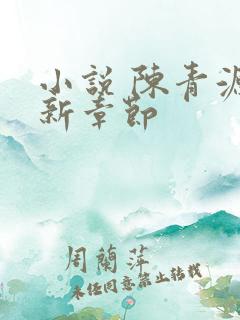 小说 陈青源最新章节