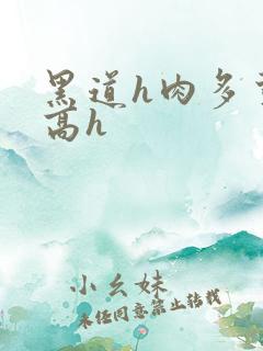 黑道h肉多荤文高h