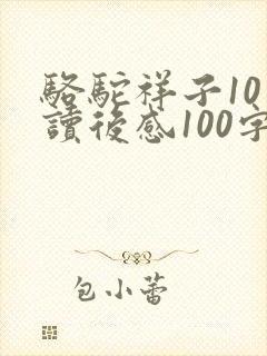 骆驼祥子10章读后感100字