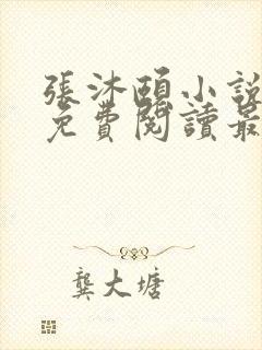 张沐颐小说全文免费阅读最新章节