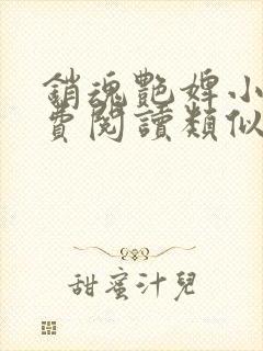 销魂艳婢小说免费阅读类似