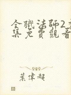 全职法师2季全集免费观看完整版