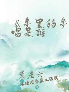 《梦里的梦》原唱是谁