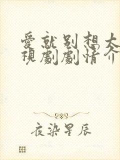 爱就别想太多电视剧剧情介绍