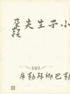 孕夫生子小说片段