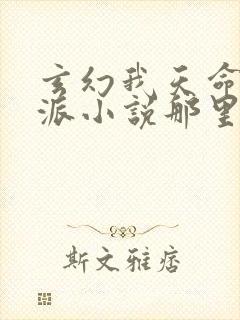 玄幻我天命大反派小说那里可以看