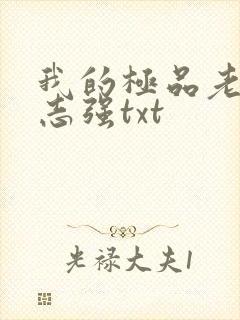 我的极品老婆方志强txt