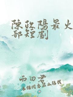 陈政阳最火的十部短剧