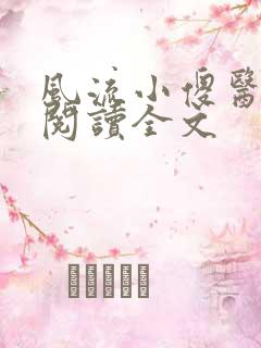 风流小傻医小说阅读全文