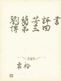 刘兰芳评书岳飞传第三回