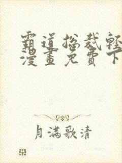 霸道总裁轻点爱漫画免费下拉式漫画