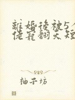 离婚后被5个大佬宠翻天短剧