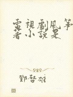 电视剧风筝的原著小说是