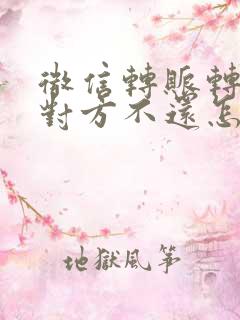 微信转账转错了对方不还怎么办