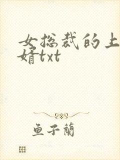 女总裁的上门龙婿txt