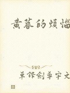 黄蓉的烦恼小说