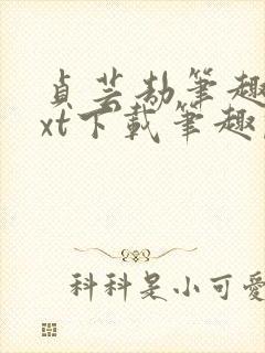 贞芸劫笔趣阁txt下载笔趣阁