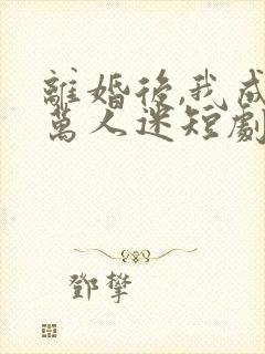 离婚后,我成了万人迷短剧