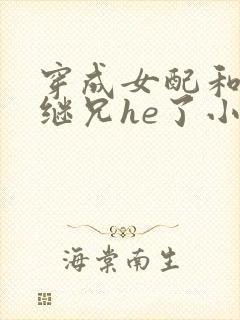 穿成女配和女主继兄he了小说
