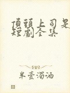 顶头上司是老公短剧全集