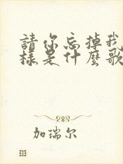 请你忘掉我的模样是什么歌名