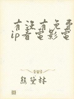 有没有免费的vip看电影电视剧软件