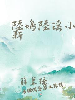 陆鸣陆瑶小说最新