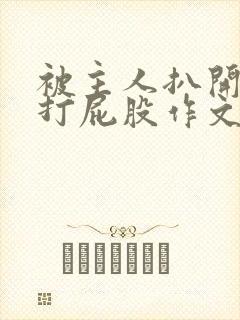 被主人扒开臀缝打屁股作文