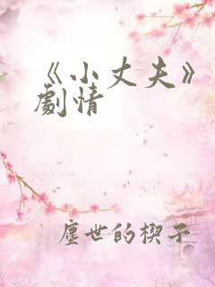 《小丈夫》分集剧情