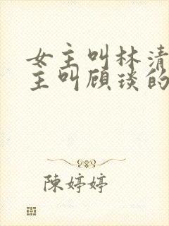 女主叫林清浅男主叫顾琰的小说