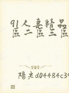 91人妻精品一区二区三区在线观看