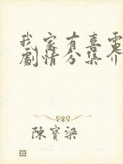 我家有喜电视剧剧情分集介绍