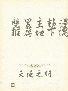 双男主动漫日剧推荐地下偶像